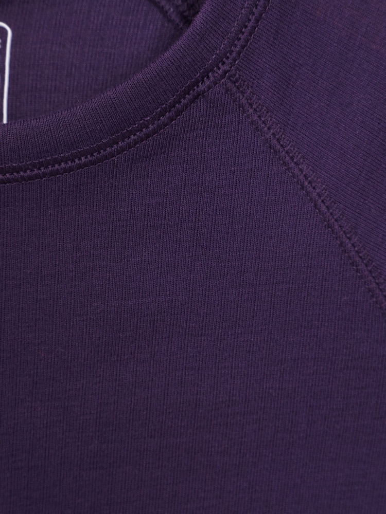 Mountain Warehouse Purple Talus Kids Round Neck Thermal Top - Image 5 of 5