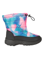 Mountain Warehouse Pink Toddler Caribou Printed Adaptive Snow Boots - Image 1 of 6