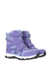 Mountain Warehouse Purple Kids Slope Softshell Snow Boots - Image 1 of 6