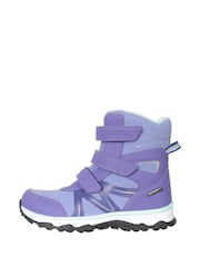 Mountain Warehouse Purple Kids Slope Softshell Snow Boots - Image 2 of 6