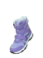 Mountain Warehouse Purple Kids Slope Softshell Snow Boots - Image 4 of 6