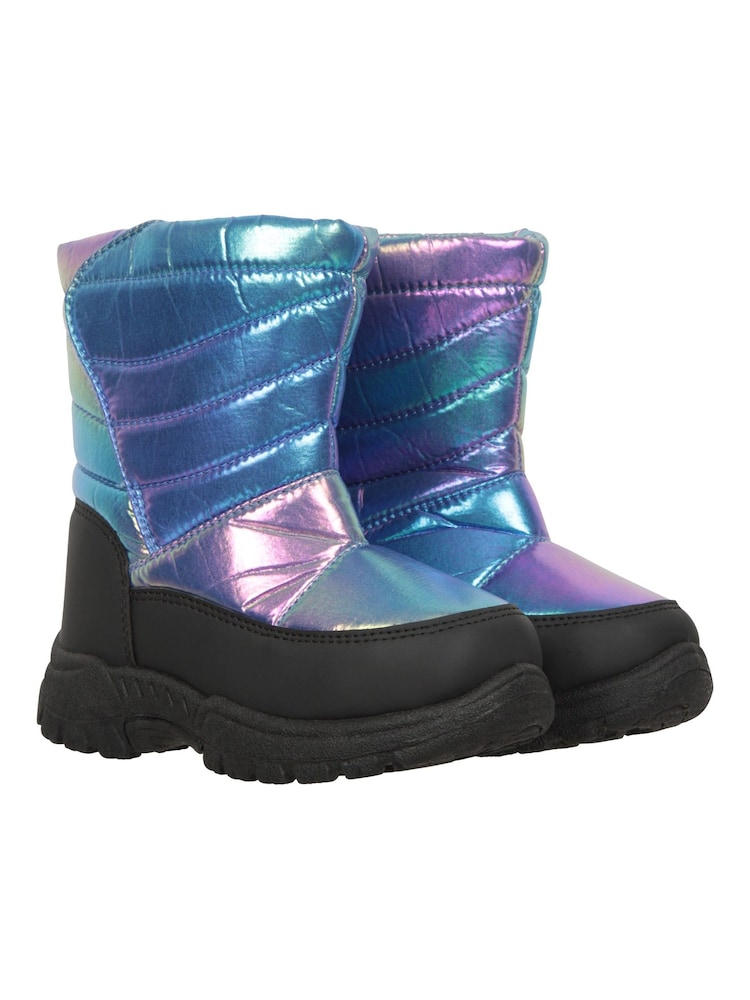 Mountain Warehouse Pink Caribou Toddler Sherpa Lined Adaptive Snow Boots - Image 2 of 4