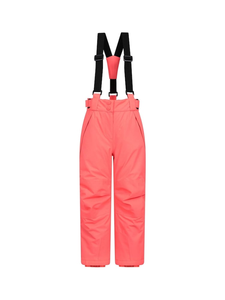 Mountain Warehouse Pink Falcon Extreme Kids Waterproof Ski Trousers - Image 2 of 6