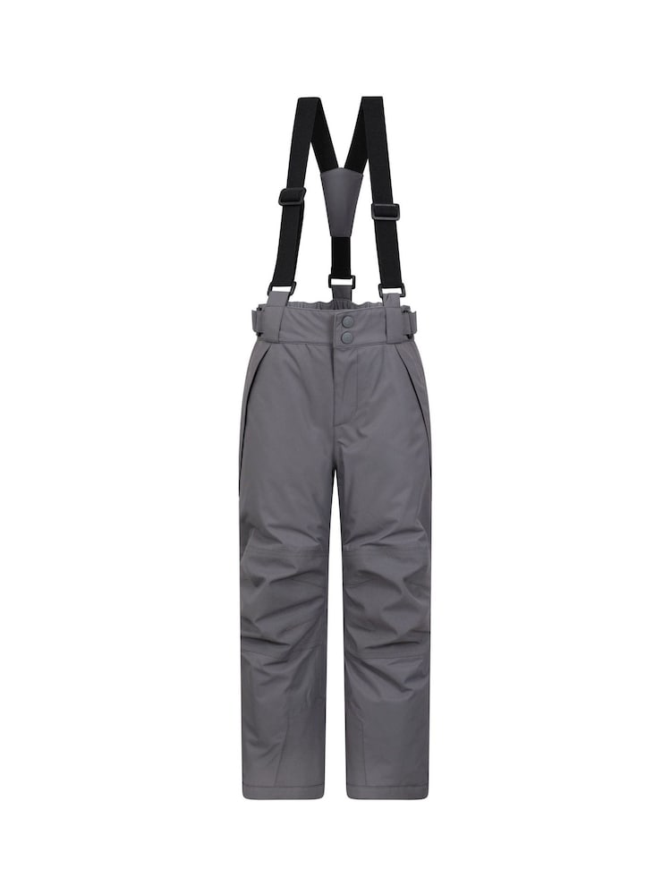 Mountain Warehouse Grey Falcon Extreme Kids Waterproof Ski Trousers - Image 1 of 6