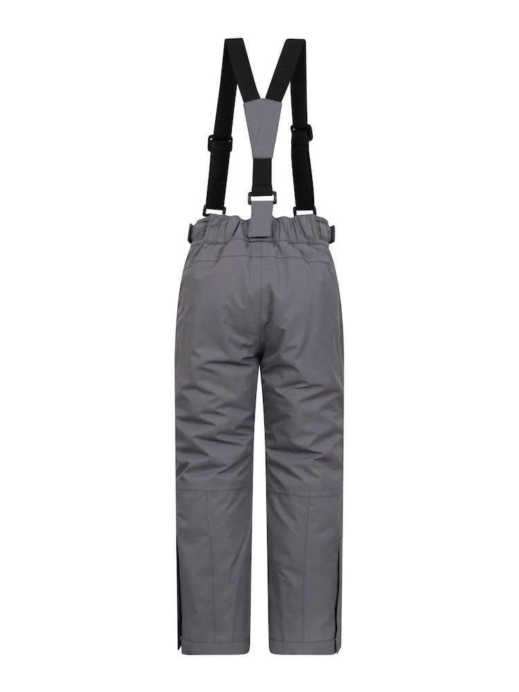 Mountain Warehouse Grey Falcon Extreme Kids Waterproof Ski Trousers - Image 2 of 6