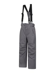Mountain Warehouse Grey Falcon Extreme Kids Waterproof Ski Trousers - Image 3 of 6
