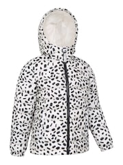 Mountain Warehouse Black Kids Seasons Printed Water Resistant Padded Jacket - Image 4 of 6