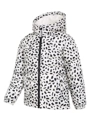 Mountain Warehouse Black Kids Seasons Printed Water Resistant Padded Jacket - Image 5 of 6
