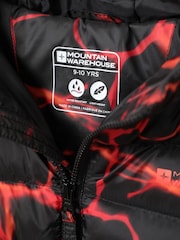 Mountain Warehouse LIGHT Blue Kids Seasons Printed Water Resistant Padded Jacket - Image 5 of 5