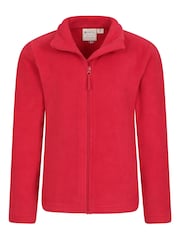 Mountain Warehouse Red Camber II Kids Full Zip Fleece - Image 2 of 4