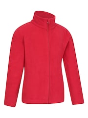 Mountain Warehouse Red Camber II Kids Full Zip Fleece - Image 3 of 4