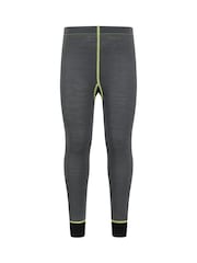 Mountain Warehouse Grey Kids Merino II Thermal Top And Joggers Set - Image 3 of 5