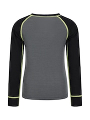 Mountain Warehouse Grey Kids Merino II Thermal Top And Joggers Set - Image 4 of 5