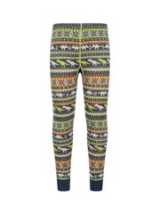 Mountain Warehouse Green Kids Jacquard Merino Thermal Top And Pants Set - Image 5 of 5