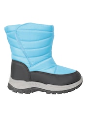 Mountain Warehouse Blue Caribou Toddler Sherpa Lined Adaptive Snow Boots - Image 1 of 4