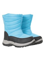 Mountain Warehouse Blue Caribou Toddler Sherpa Lined Adaptive Snow Boots - Image 2 of 4