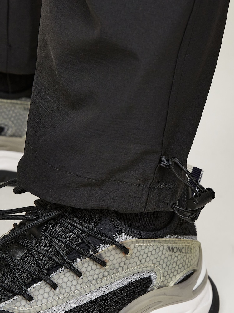 Alessandro Zavetti Vitalo Black Cargo Trousers - Image 8 of 8