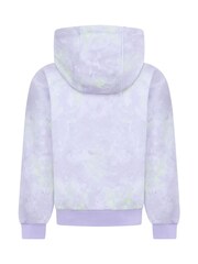 Nike Purple Little Kids Tie Dye Hoodie - Image 2 of 3