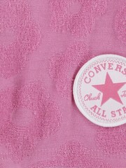 Converse Pink Chuck Patch T-Shirts and Biker Shorts Set - Image 3 of 4