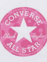 Converse Pink Chuck Patch T-Shirts and Biker Shorts Set - Image 4 of 4