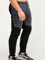 Zavetti Canada Botticini Two Tone Black Joggers - Image 6 of 8
