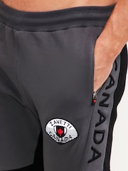 Zavetti Canada Botticini Two Tone Black Joggers - Image 7 of 8