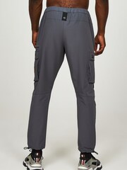 Zavetti Canada Grey Gatelli 2.0 Woven Cargo Trousers - Image 2 of 7