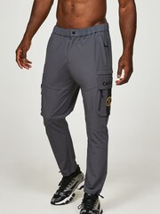Zavetti Canada Grey Gatelli 2.0 Woven Cargo Trousers - Image 3 of 7
