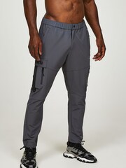Zavetti Canada Grey Gatelli 2.0 Woven Cargo Trousers - Image 4 of 7