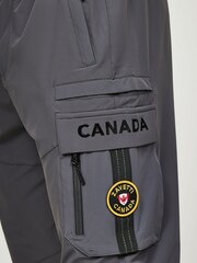 Zavetti Canada Grey Gatelli 2.0 Woven Cargo Trousers - Image 6 of 7
