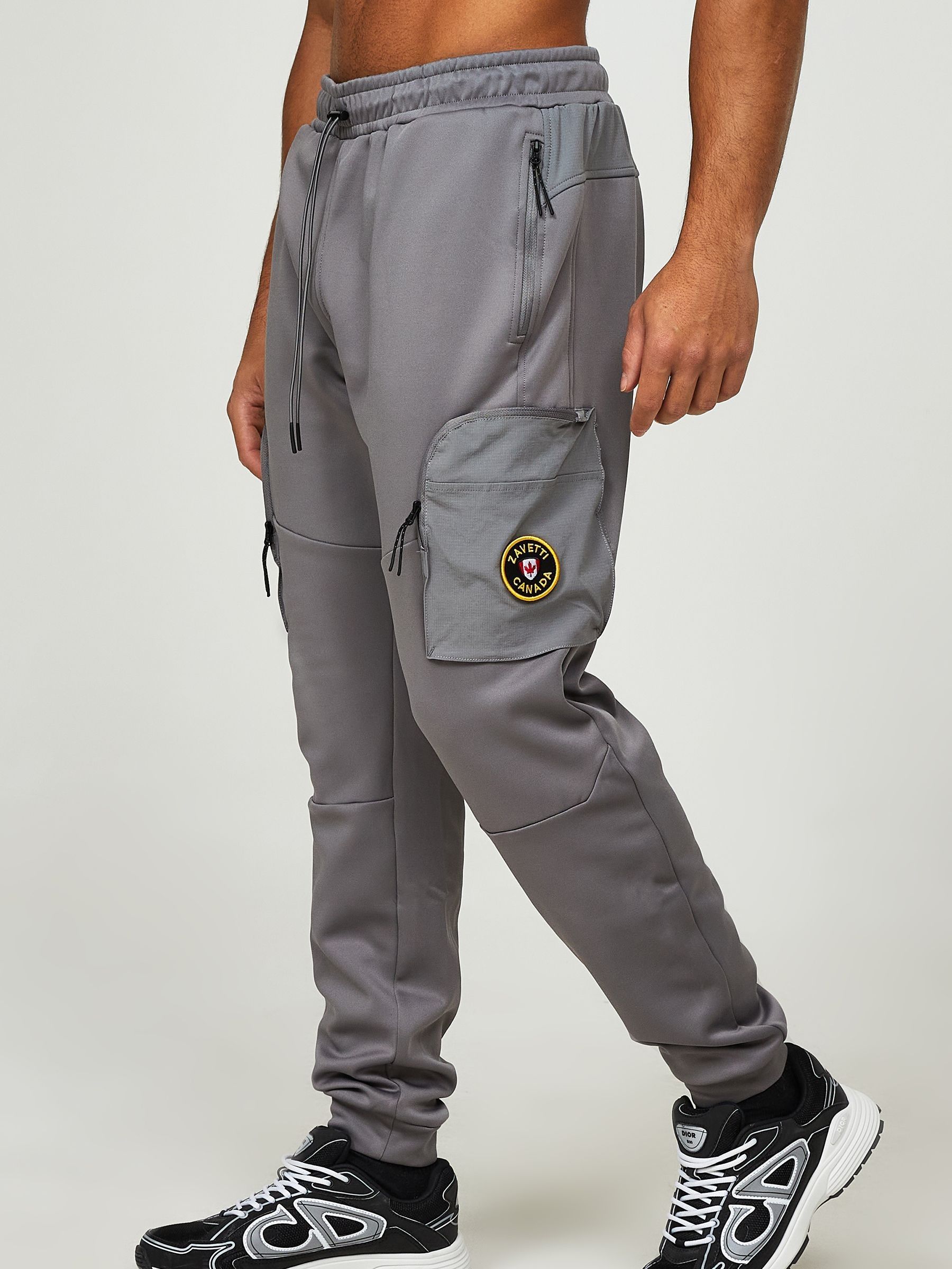 Buy Zavetti Canada Grey Deletto Joggers from Next Luxembourg