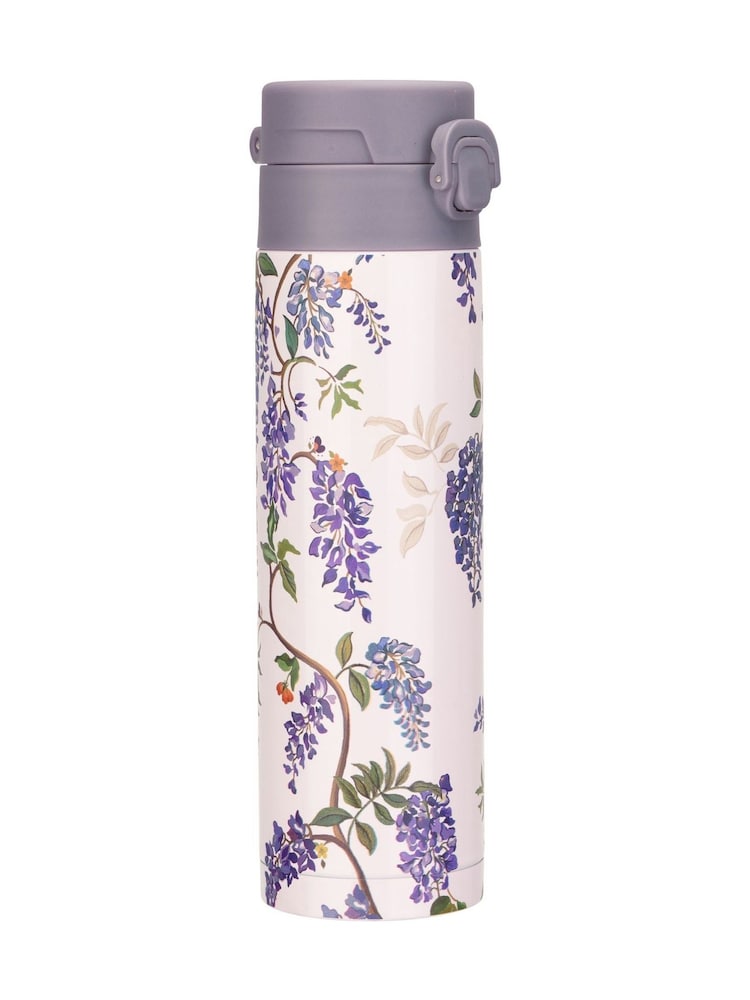 Cath Kidston Purple Stainless Steel Flask - Image 2 of 3