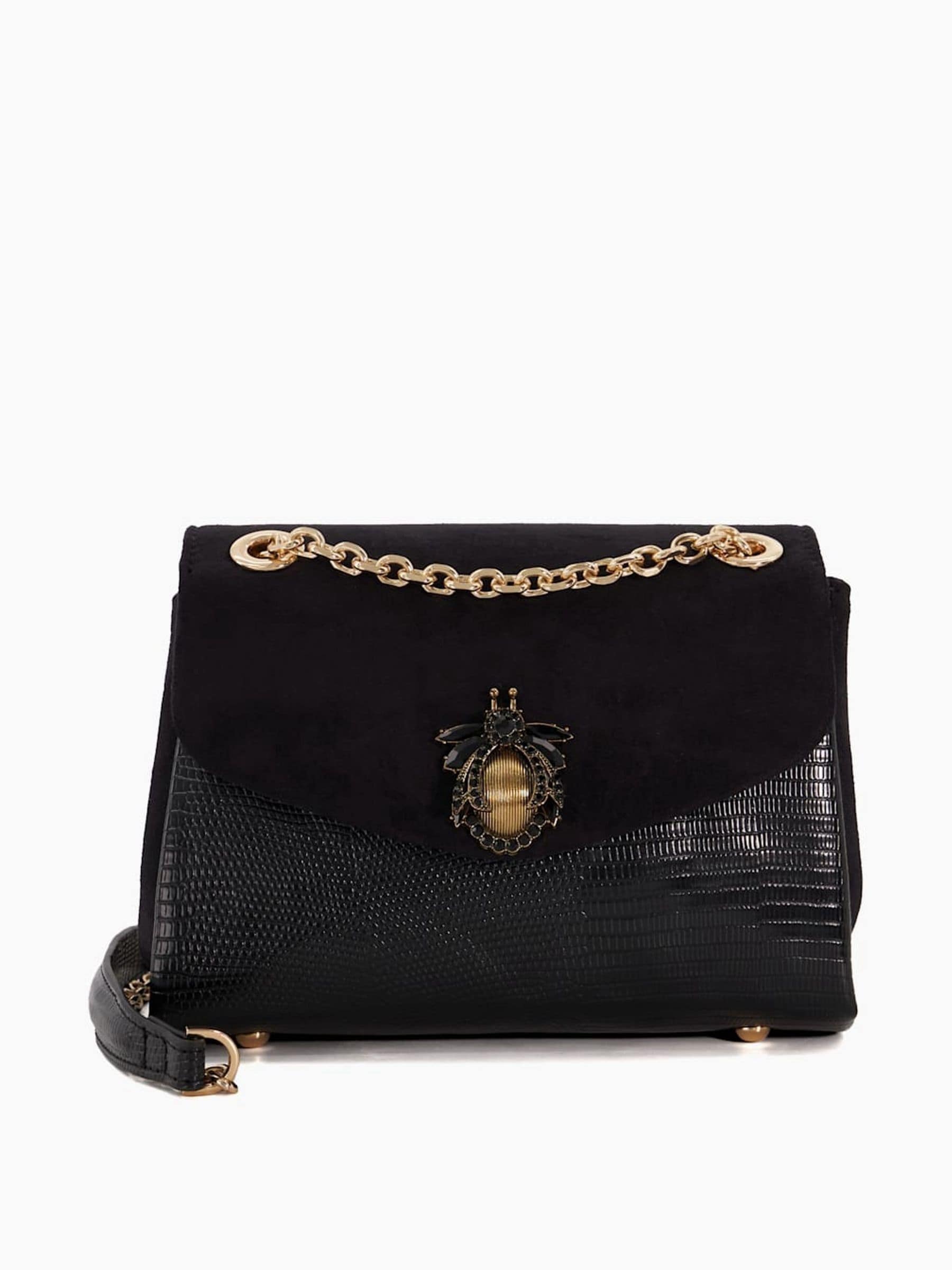 Dune London Black Dusk Mini Bug Bag