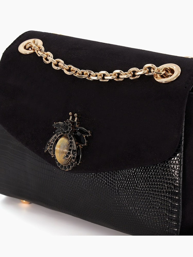 Dune London Black Dusk Mini Bug Bag - Image 6 of 6