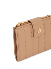 Dune London Brown Slim Kinners Quilted Purse - Image 5 of 6