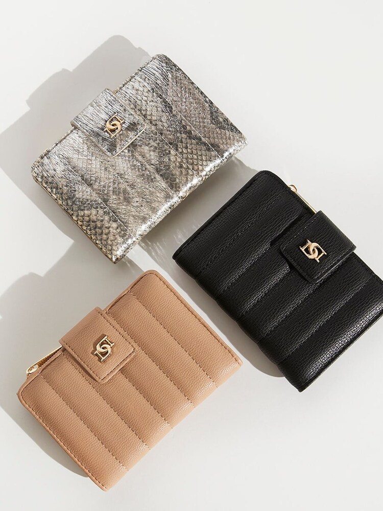 Dune London Brown Slim Kinners Quilted Purse - Image 6 of 6