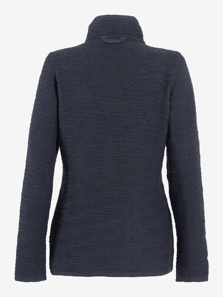 Weird Fish Aria Eco 1/4 Zip Eco Macaroni Sweat Shirt - Image 7 of 7