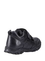 Hush Puppies Black Leroy Touch Fastening Infant School Shoes - Image 2 of 4