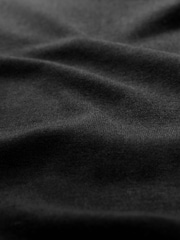 Black Relaxed Fit Smart Soft Touch Heavyweight T-Shirt - Image 7 of 7