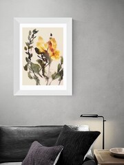 East End Prints Orange Vintage Summer by Dan Hobday - Image 1 of 3