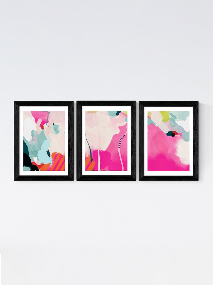 East End Prints Pink Lune Pink Sky Wall Set by Ana Rut Bre - Image 2 of 2