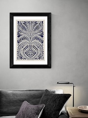 East End Prints Blue One Hundred Leaved Plant XI by Alisa Galitsyna - Image 1 of 3