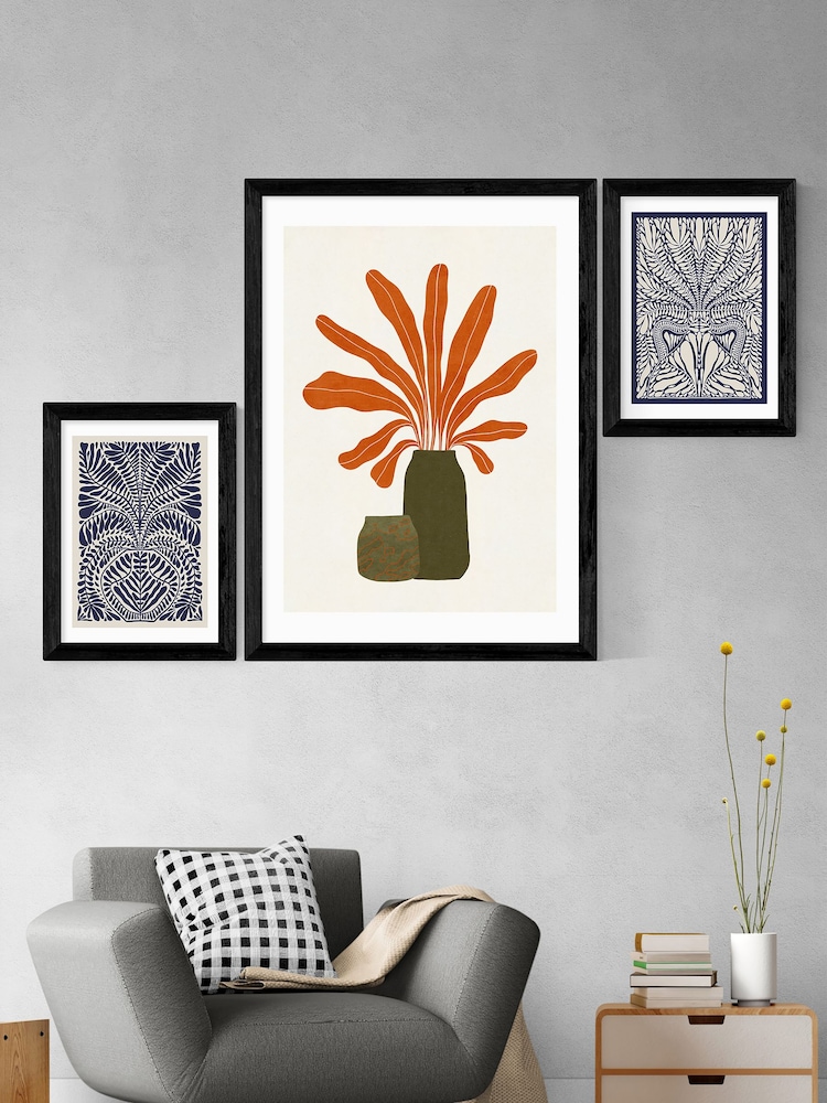 East End Prints Blue One Hundred Leaved Plant XI by Alisa Galitsyna - Image 2 of 3