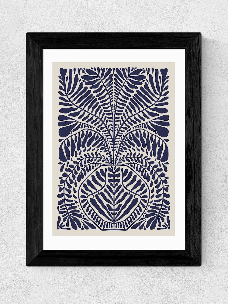 East End Prints Blue One Hundred Leaved Plant XI by Alisa Galitsyna - Image 3 of 3