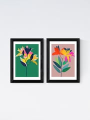 East End Prints Green Lily Wall Set by Garima Dahwan - Image 2 of 2