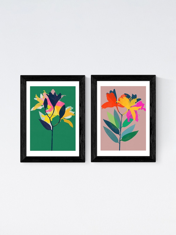 East End Prints Green Lily Wall Set by Garima Dahwan - Image 2 of 2