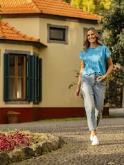 Tog 24 Blue 100% Cotton Andrea T-Shirt - Image 1 of 6