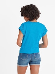 Tog 24 Blue 100% Cotton Andrea T-Shirt - Image 4 of 6