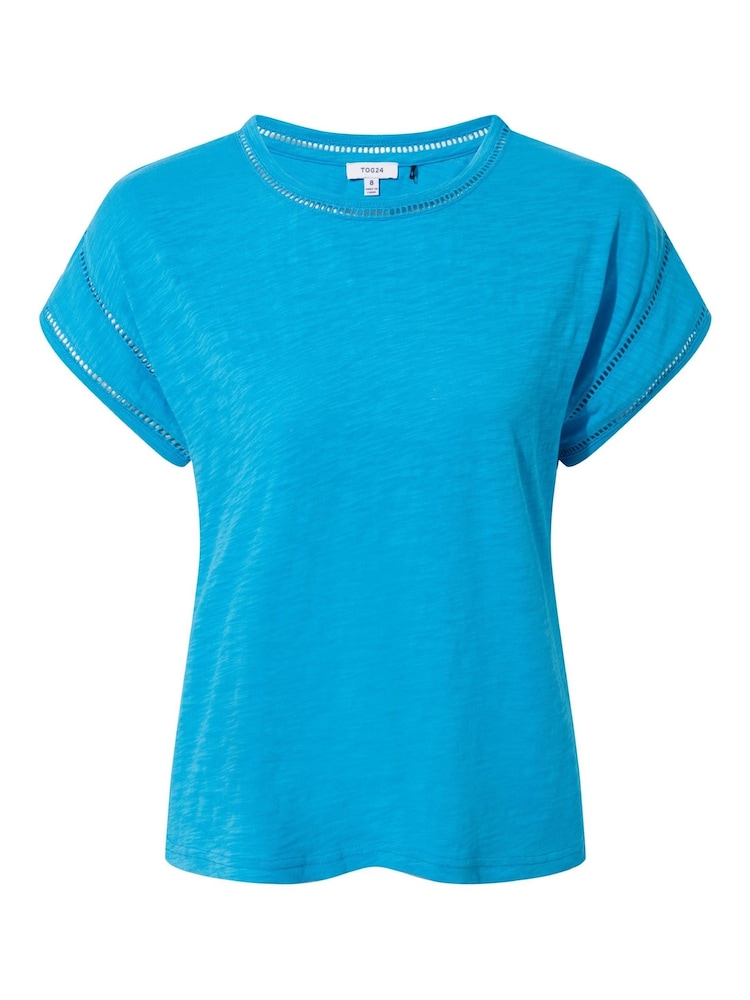 Tog 24 Blue 100% Cotton Andrea T-Shirt - Image 6 of 6