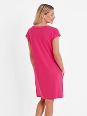 Tog 24 Pink 100% Cotton Nicolette Dress - Image 3 of 6